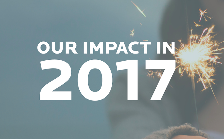 Our impact in 2017