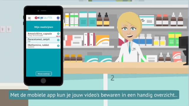 Kijksluiter – Better use of medicine through video