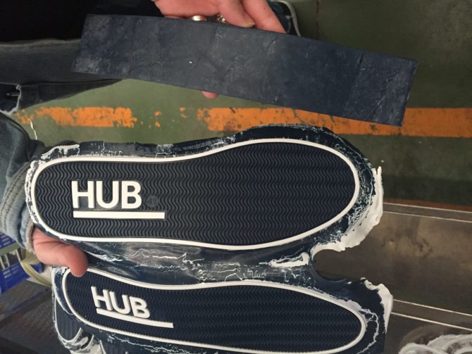Hub – Straightforward impact, starting with the shoe